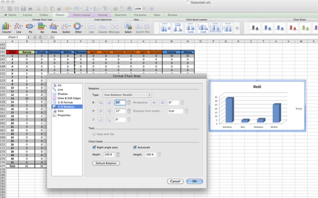 Microsoft Excel Software For Mac